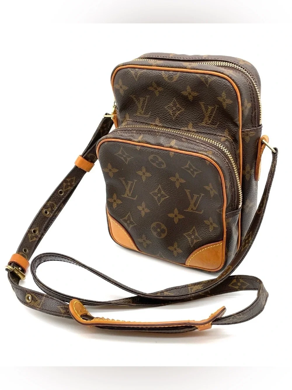 Auth Louis Vuitton Monogram Amazon Shoulder Bag